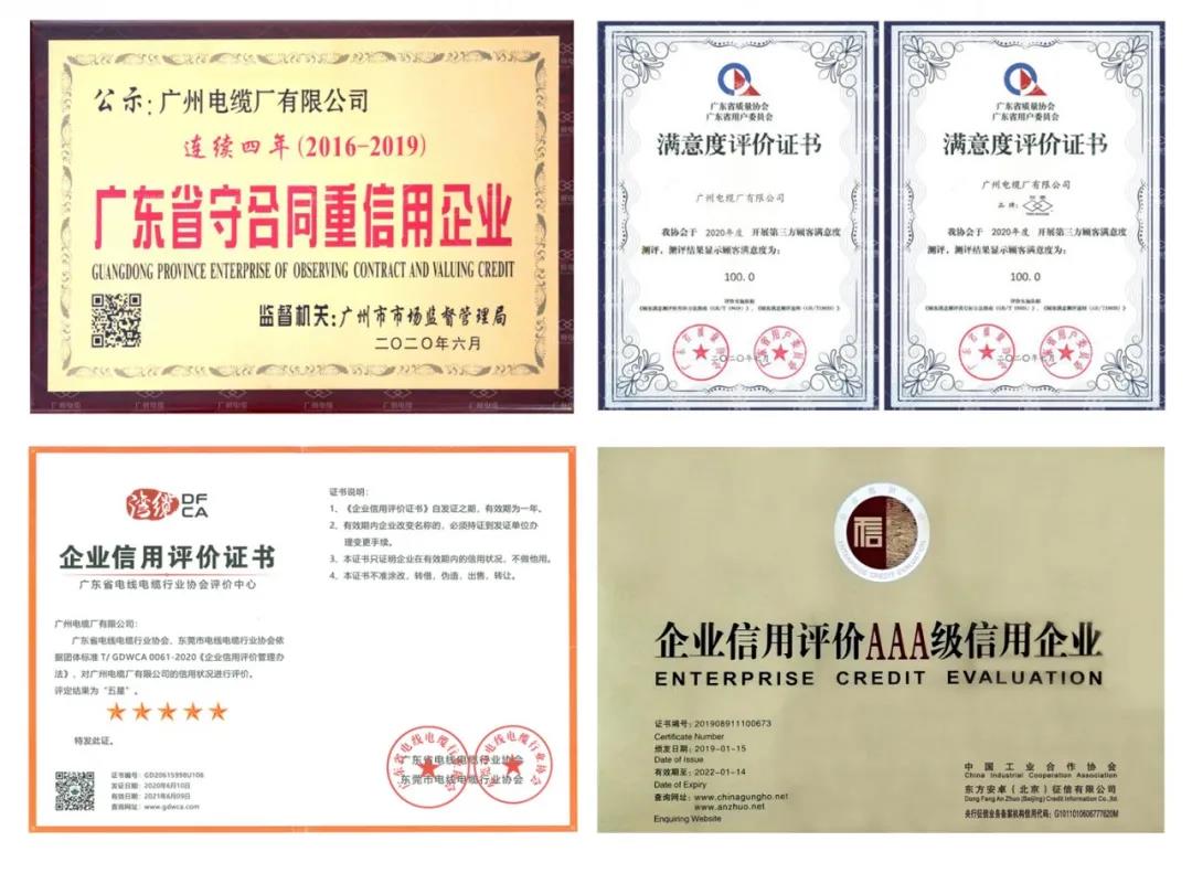 客官（guān）：買電纜請（qǐng）認準“金牌企業”——廣州（zhōu）電纜（lǎn）！